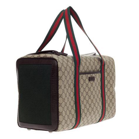 gucci bag dog|gucci dog carrier for sale.